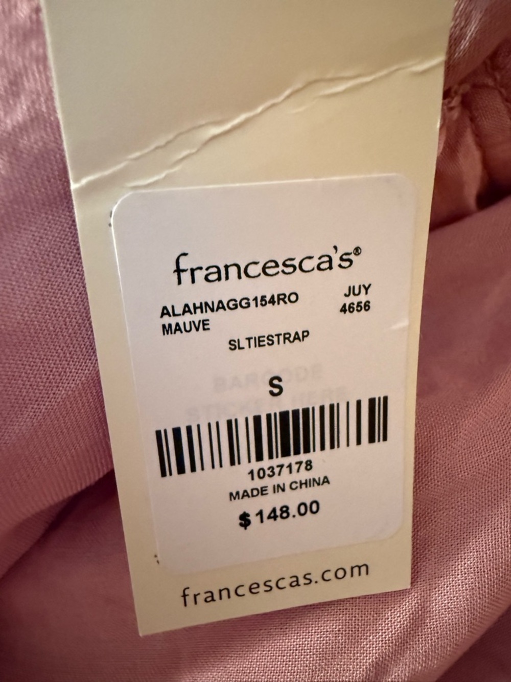 Alahna Tie Strap Floral Maxi Dress Small Audra Parks Francesca’s Fairy Ballet - Picture 5 of 7